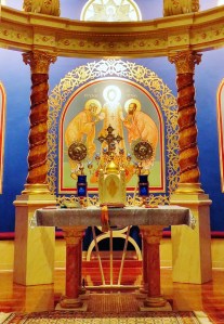 Church Interior 001 - View of Altar Table