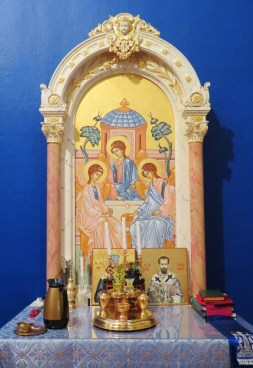 Church Interior 014 - Side altar - Holy Trinity Icon