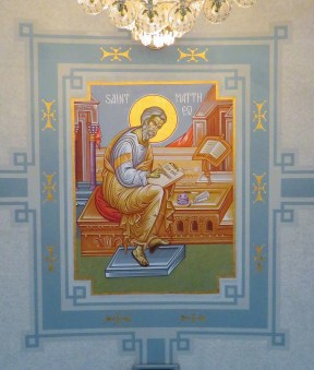 Ceiling Icon of Gospel Writer Matthew
