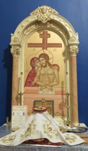 Church Interior 077 - Altar of Preparation - Mother of Sorrows